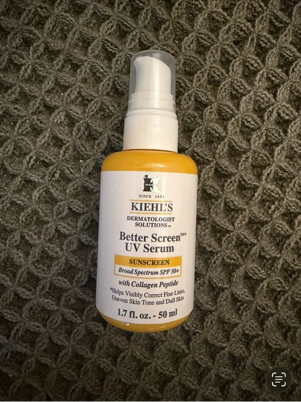 Kiehl's Better Screen UV Serum SPF 50+ Sunscreen - NEW